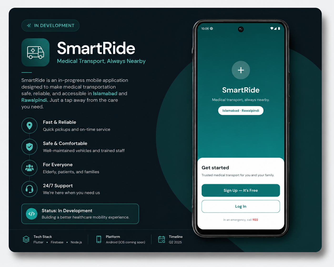 SmartRide NEMT screenshot