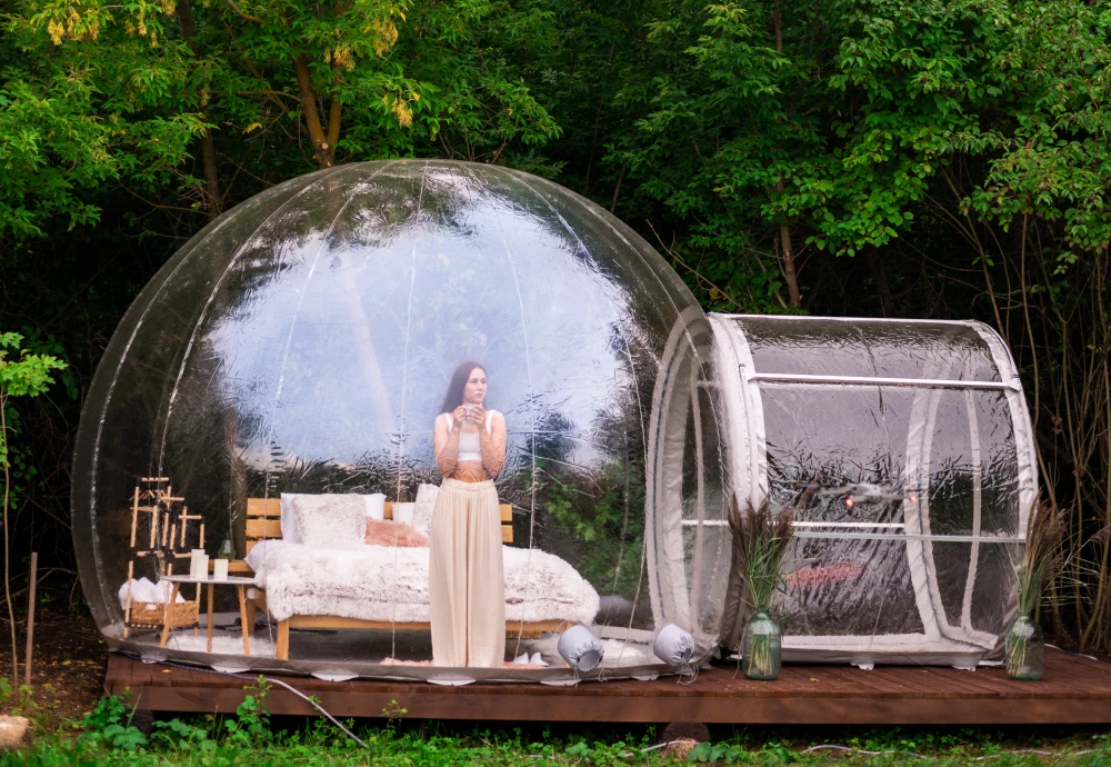 inflatable clear bubble tent