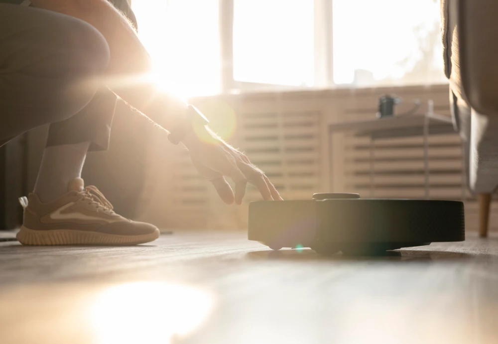 robot vacuum mop self cleaning